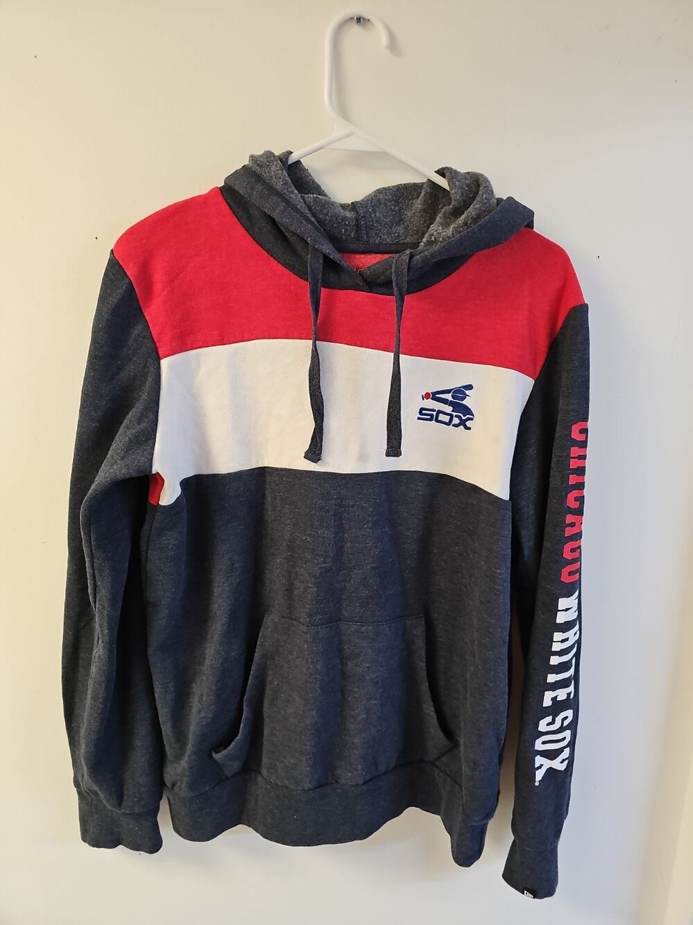 MLB Chicago White Sox New Era Cooperstown Collection Hoodie Size Medium